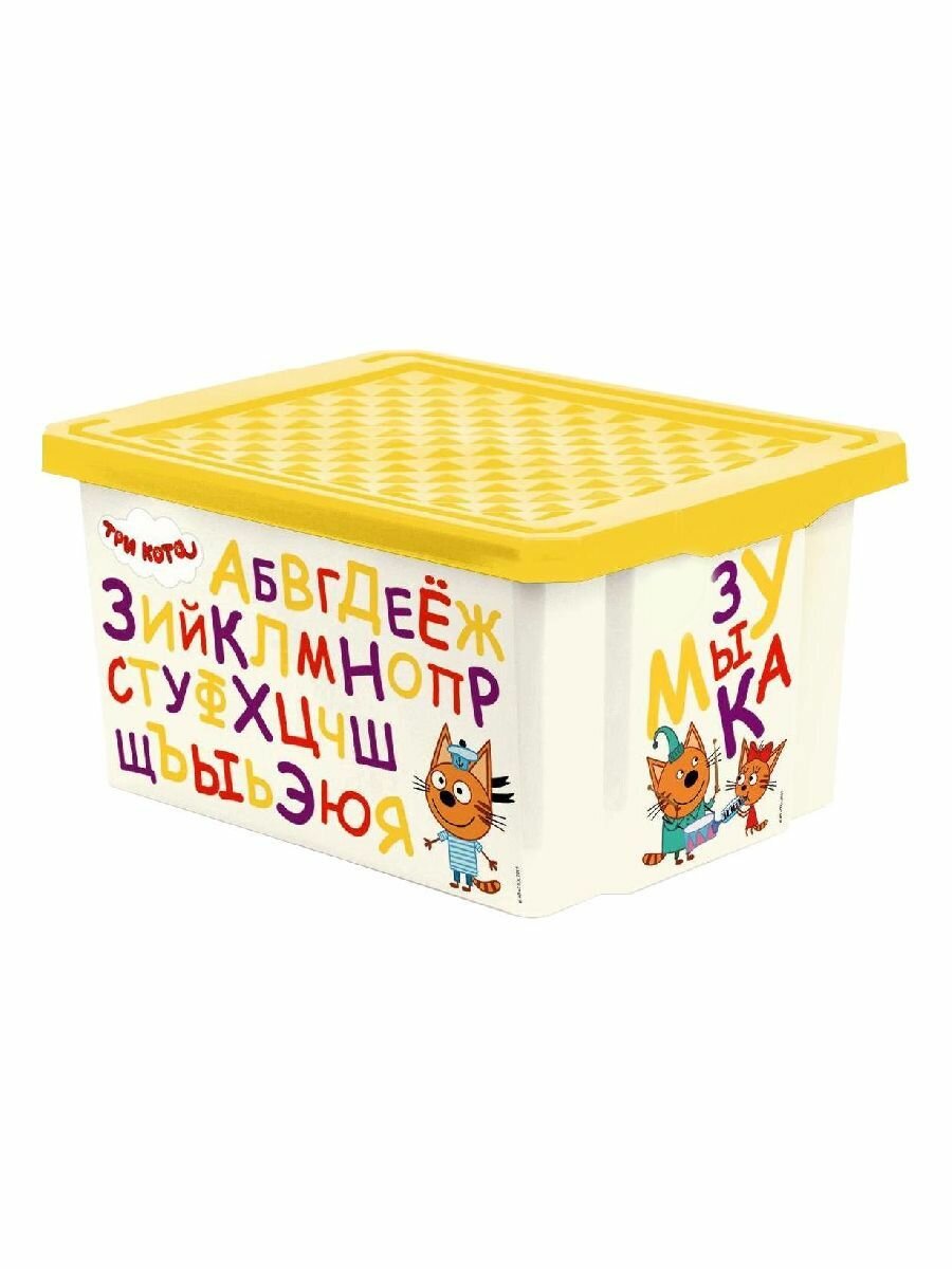 фото Детский ящик Lalababy Три Кота 17 л