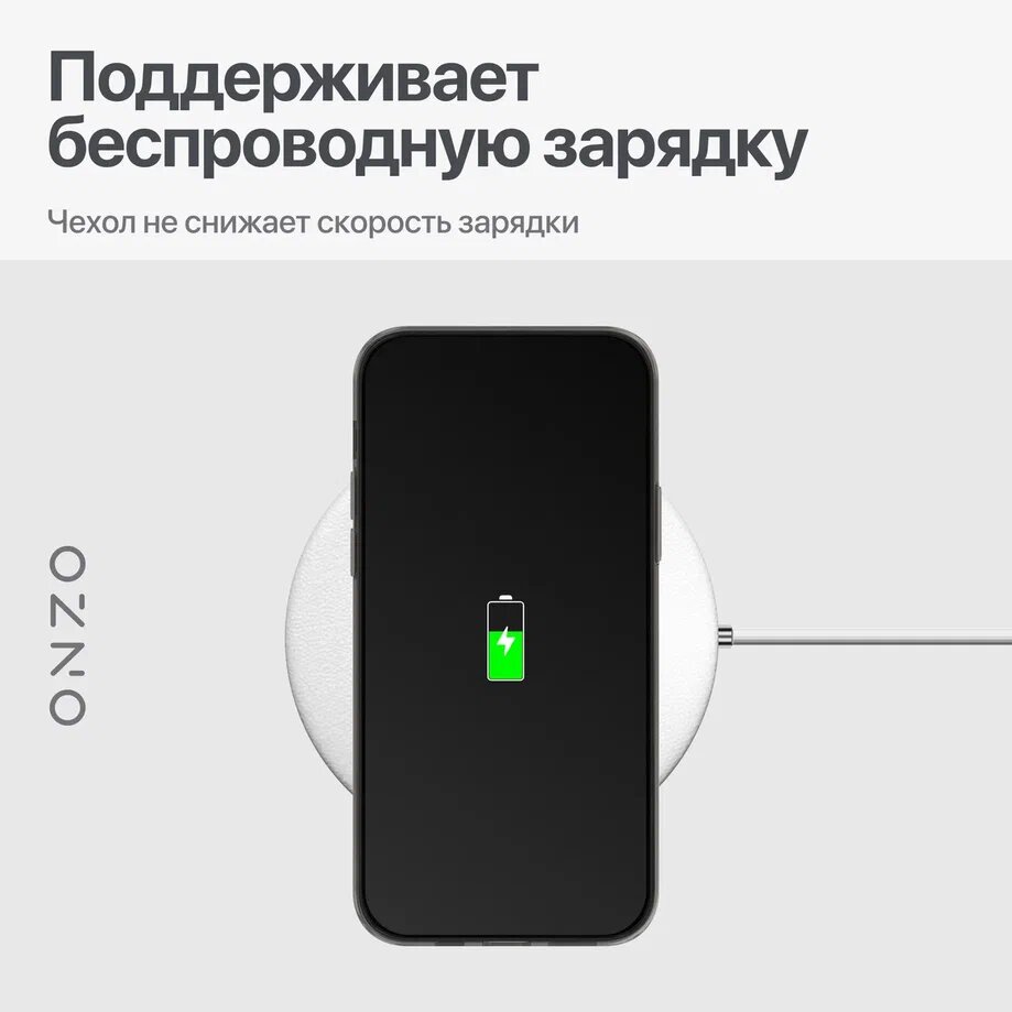 Силиконовый чехол на iPhone 12/12 Pro / Защитный бампер Айфон 12/12 Про, темно-прозрачный