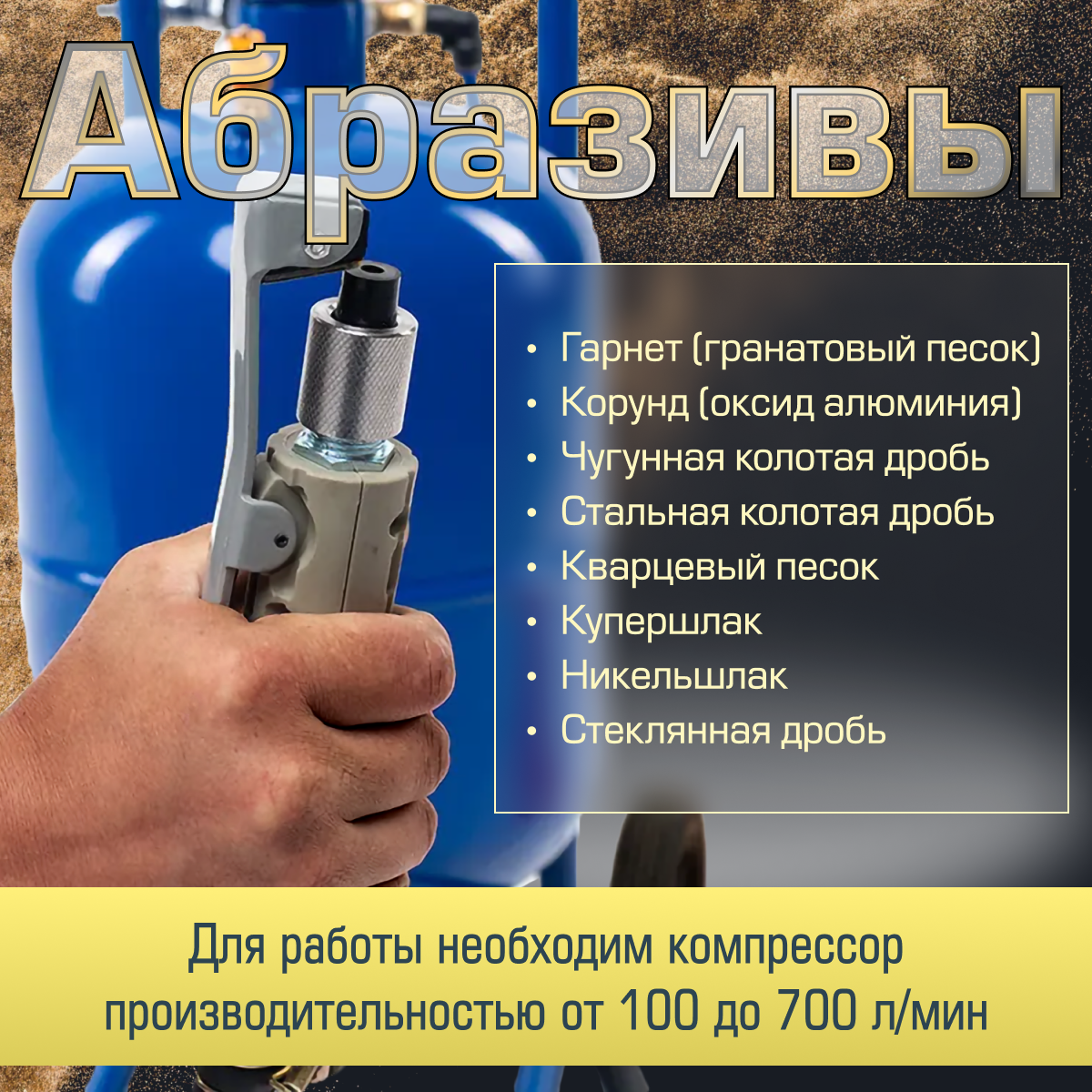 Пескоструйный аппарат HELICON Булат 27л