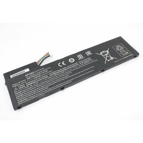 Аккумулятор для ноутбука Acer Aspire M3-481 (AP12A31) 11.1V 4500mAh OEM аккумулятор для acer aspire m3 481 11 1v 4500mah p n ap12a31