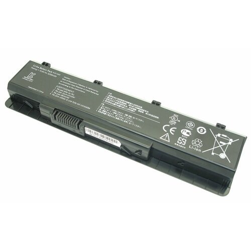 Аккумулятор для ноутбука Asus N45, N55, N75 Series. 10.8V 5200mAh A32-N45, A32-N55 аккумулятор для ноутбука asus n45 n55 n75 series 10 8v 5200mah a32 n45 a32 n55