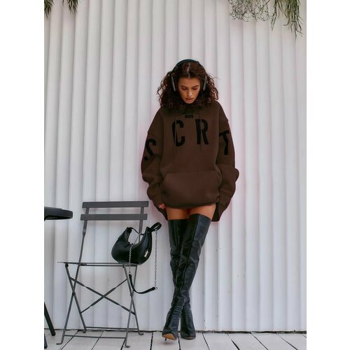 фото Худи little secret, размер one size, коричневый