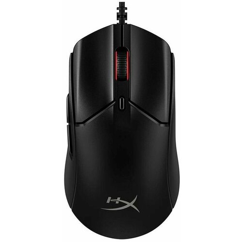 Мышь HYPERX Haste 2, игровая, оптическая, проводная, USB, [6n0a7aa] черный