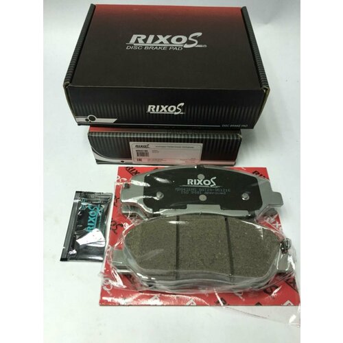Колодка керамическая торм диск перед HYUNDAI SANTA FE CM 22CRDI27 0306- KIA CARNIVAL III 27 RIXOS арт MD8431MS - 1 шт 6700₽