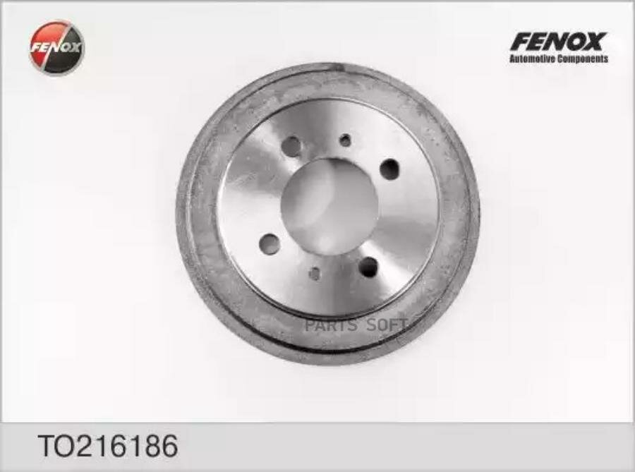 FENOX TO216186 Барабан тормозной NISSAN Almera, Sunny 2шт