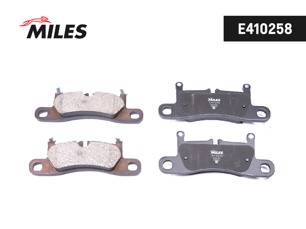 Miles Колодки тормозные VW TOUAREG 3.0-4.2 10-/PORSCHE CAYENNE 10- задние