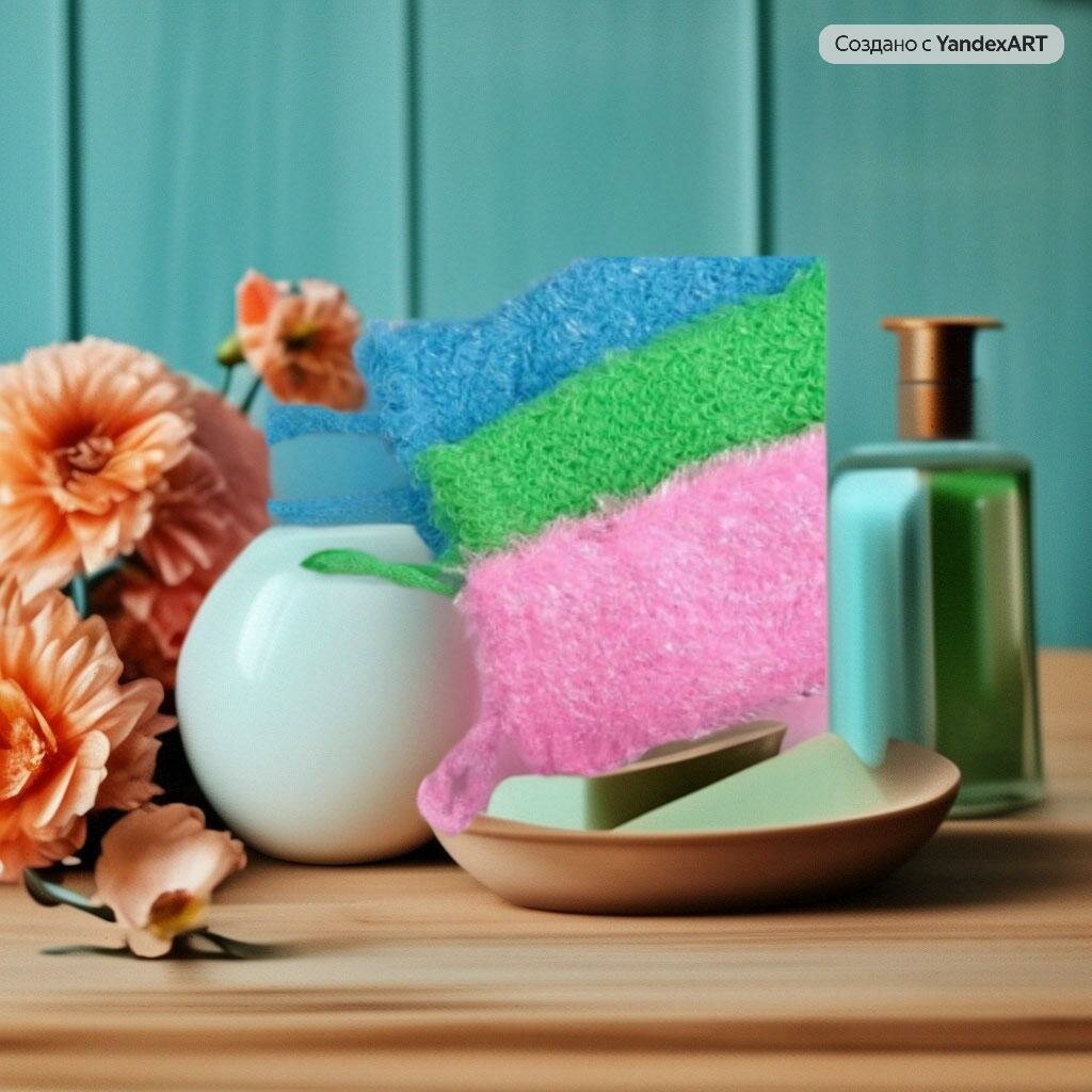 фото Мочалка для тела