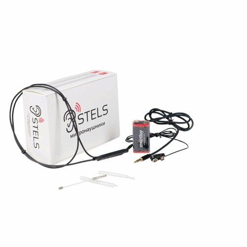 Микронаушник Stels Магнитный со встроенным микрофоном проводной 150000₽