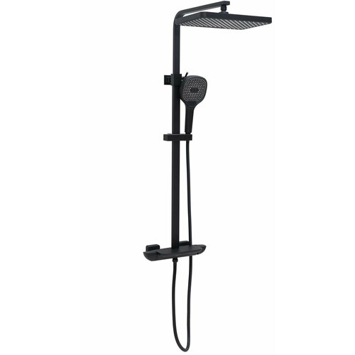 Allen Brau Душевая стойка Allen Brau Infinity 5.21030-31 черный матовый