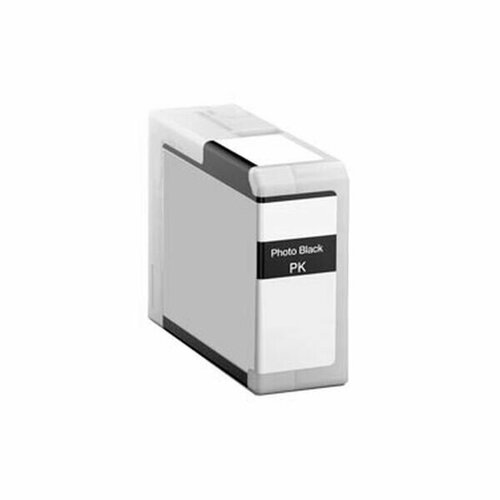 Картридж DS T5801 Epson C13T580100 фото-черный без чипа совместимый uv ink damper for epson stylus pro 3800 3800c 3850 3880 3885 3890 printer