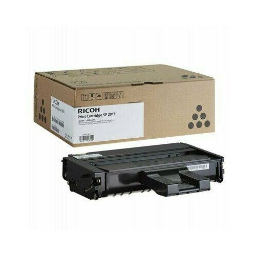 Картридж лазерный Ricoh SP201E 407999 черный оригинальный, 695230 картридж nv print sp201e для ricoh 1000 стр черный