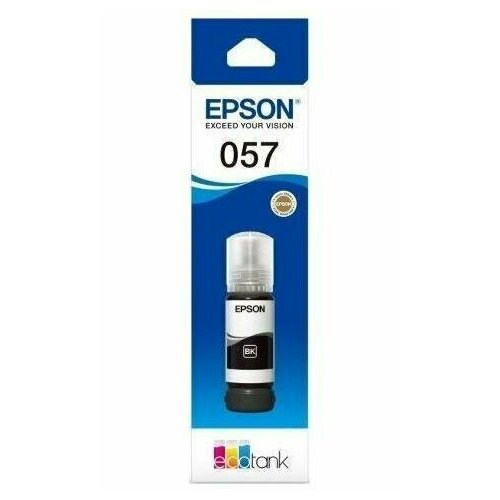 фото Чернила epson 057 c13t09d198, для epson, 70мл, черный