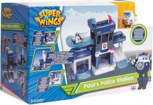 Игровой набор SUPER WINGS Супер крылья EU720815S Полицейский пункт Пола