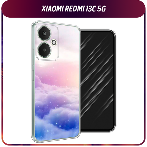 Силиконовый чехол на Xiaomi Redmi 13C 5G/13R 5G/Poco M6 5G / Сяоми Редми 13C 5G/13R 5G/Поко М6 5G Небеса силиконовый чехол маленькие ромашки на xiaomi redmi 13c 5g сяоми редми 13c 5g