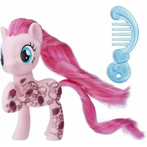 My Little Pony Pinkie Pie с блестками мягкая игрушка пони в сумочке пинки пай pinkie pie my little pony 25 см