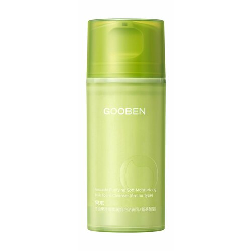 Очищающая увлажняющая пенка для лица с маслом авокадо / Gooben Avocado Purifying Soft Moisturizing Foam Cleanser