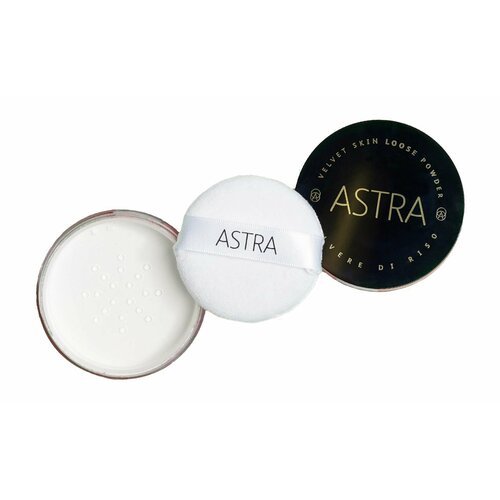 Рассыпчатая пудра для лица с подсвечивающим эффектом / Astra Velvet Skin Loose Powder