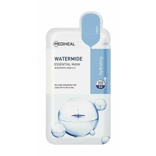 Увлажняющая тканевая маска для лица / Mediheal Watermide Essential Mask