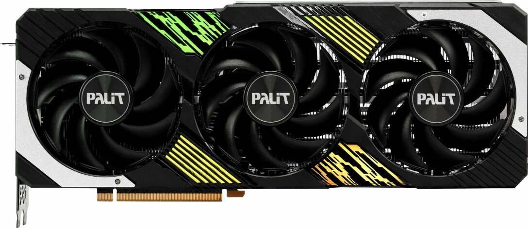 Видеокарта Palit RTX4080 SUPER GAMINGPRO 16GB GDDR6X 256-bit DPx3 HDMI 3FAN RTL