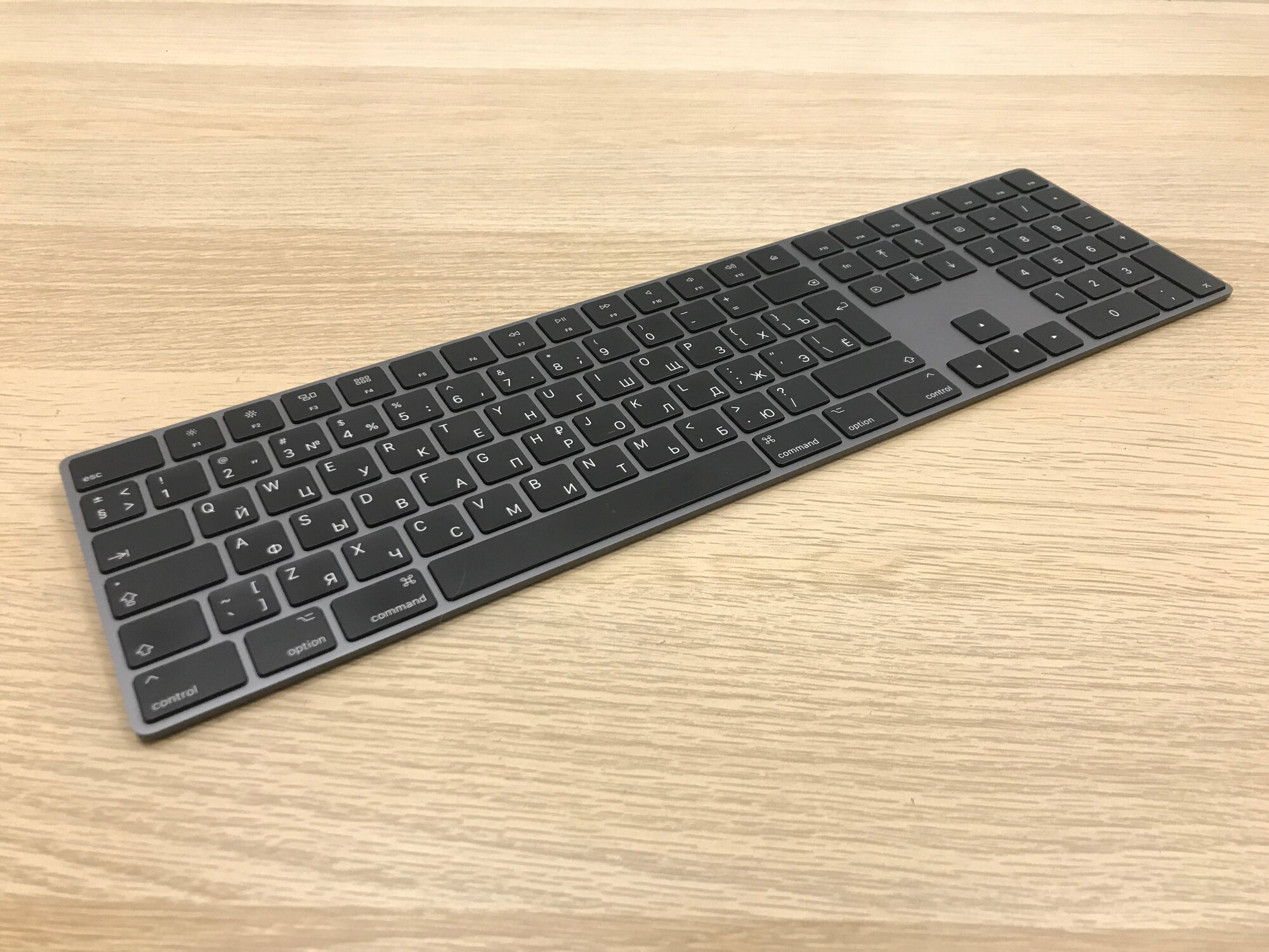 Клавиатура Apple Bluetooth Magic Keyboard 2 Space Gray (A1843) черная