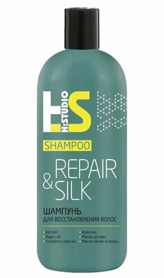 ROMAX Шампунь для волос H STUDIO Восстанавливающий Repair Silk 400 г