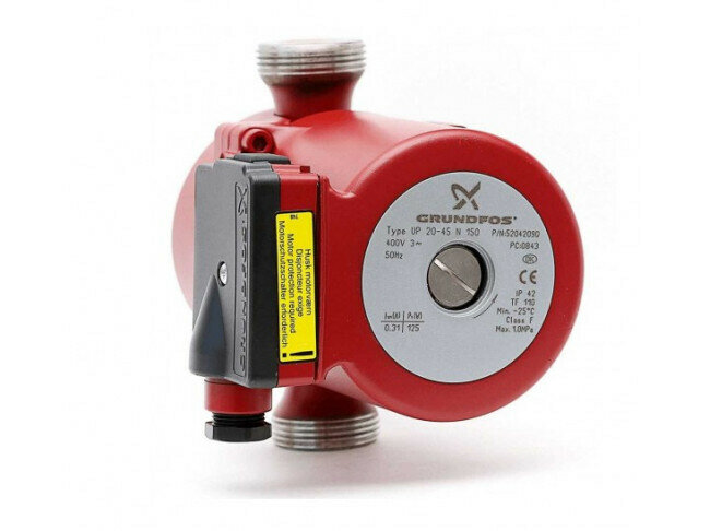 Насос отопления с повышением давления Grundfos UP 20-45N 95906472