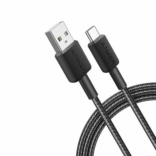 Кабель Anker 322 USB-A to USB-C Cable (A81H6G11)