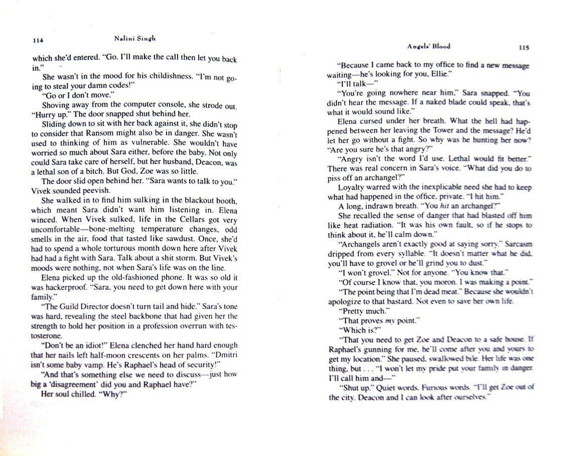 Angels' Blood / Книга на Английском - фото №2