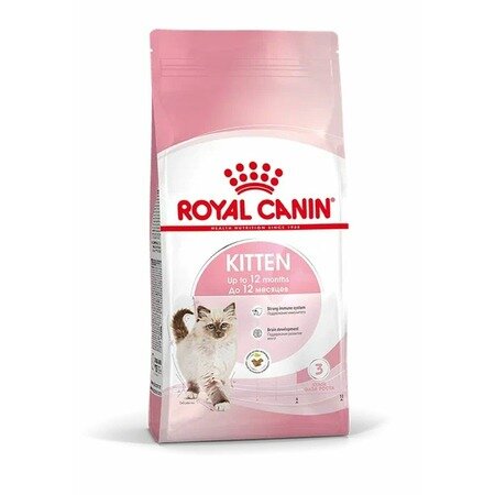 Royal Canin Kitten 34 сухой корм для котят от 4 до 12 месяцев с птицей - 2 кг — фото 1