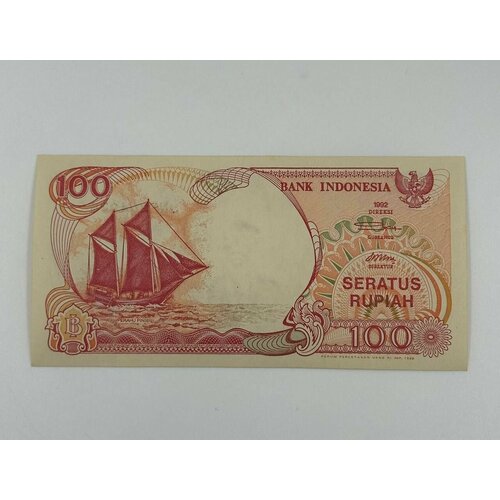 Банкнота Индонезия 100 рупий 1992 UNC индонезия 2000 рупий 2022 unc pick 163