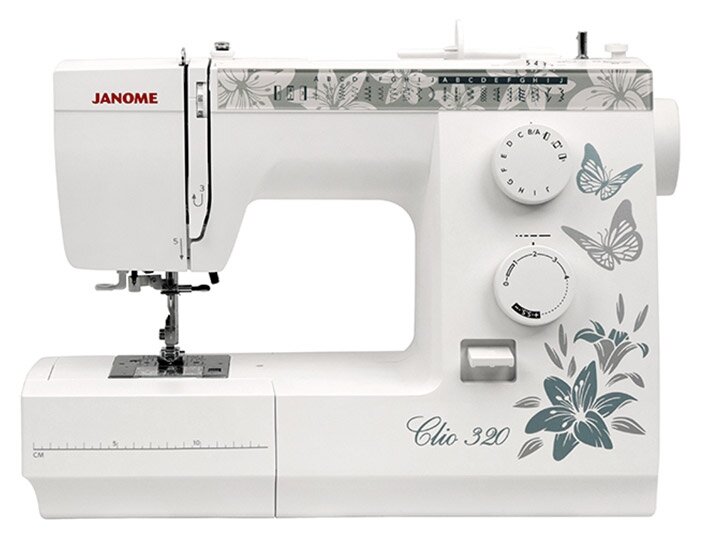 Электромеханическая швейная машина Janome Clio 320