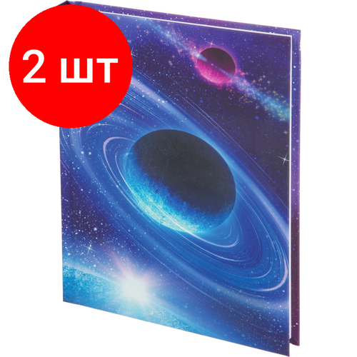 Комплект 2 штук, Ежедневник недатированный,7БЦ, А5.128л, софт-тач, Attache Economy Космос ежедневник недатированный а5 attache economy 128 листов обложка бумвинил бордовая 24шт