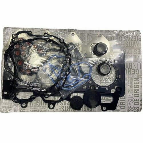 Комплект прокладок двигателя Largus 16кл Renault K4M (полный включая сальники, колпачки и заглушки)