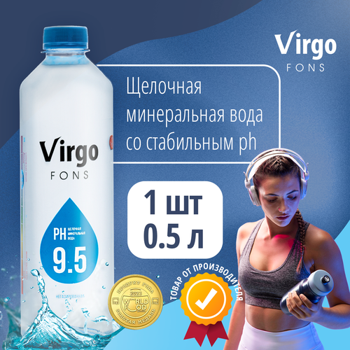 Природная вода Virgo fons 0.5 л (щелочная негазированная)