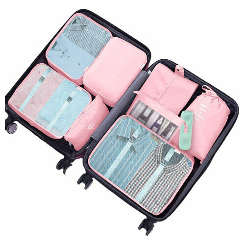 Набор органайзеров 7шт розовый Арт Х16 960₽