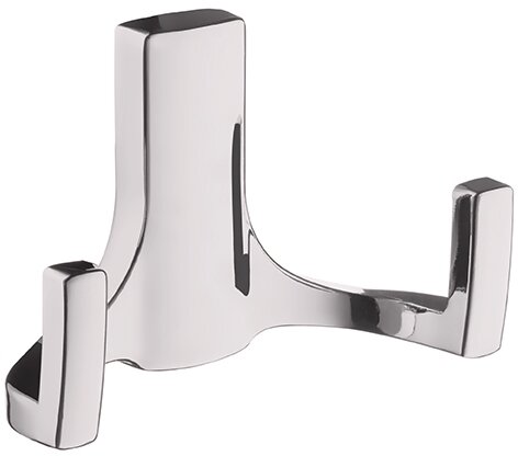 Крючок-вешалка Kerron KR0330, 30x51 мм, цвет матовый хром - фото №5