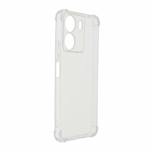 Чехол iBox для Poco C65 Crystal с усиленными углами Silicone Transparent УТ000037629 бесцветный, прозрачный