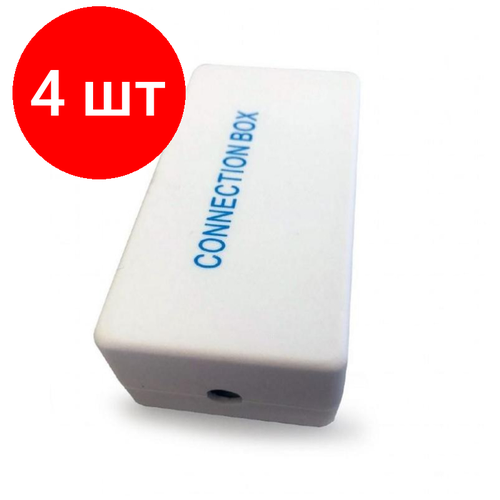 Комплект 4 штук, Соединитель Cablexpert NCA-LSAS5E-01 RJ-45 кат.5. FTP. Krone (LSA)