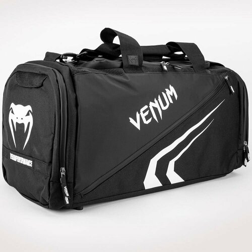 Сумка спортивная Venum 03830, 68х33, черный, белый скакалка venum thunder evo silver one size