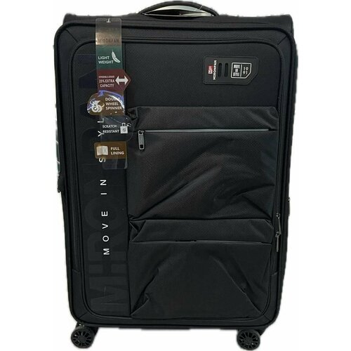 фото Чемодан mironpan, 110 л, размер l, бирюзовый