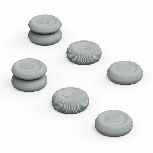 Премиум накладки Skull Co на стики для геймпадов Xbox OneSeries комплект 6 штук цвет Серый 89200₽