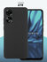 Матовый силиконовый чехол Rosco на Oppo A78 4G (Оппо А78 4Г), тон...