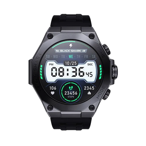 Смарт-часы Black Shark S1 Pro global черная, черный