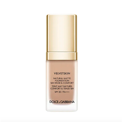 Dolce&Gabbana Тональный крем Velvetskin Matte Foundation, 350 Bronze