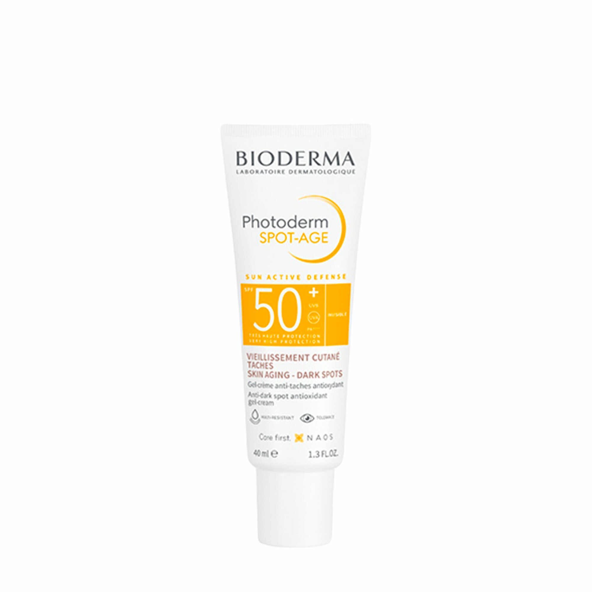 BIODERMA Солнцезащитный крем-гель против морщин и пигментации для лица SPF 50+ Photoderm 40 мл