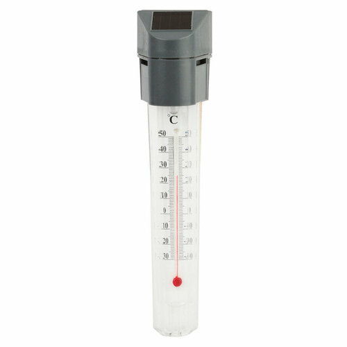 Светильник Эра на солнечной батарее Градусник 33 см пластик 1317₽