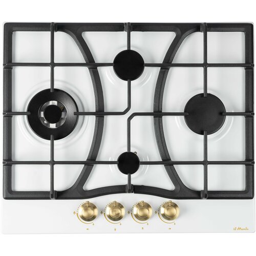 Варочная панель газовая Чугунные решетки Газ-Контроль Турбо-конфорка WOK Sabaf Италия Электроподжиг il Monte BH-650E-RUSTICO 2416500₽