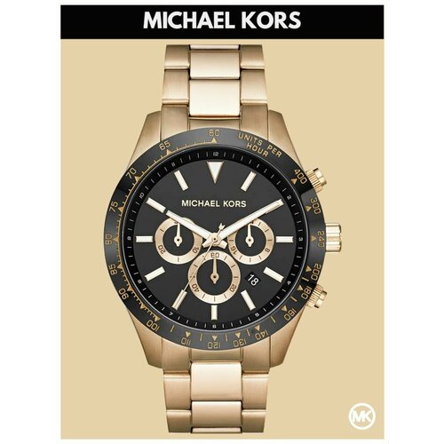 фото Наручные часы michael kors layton, золотой