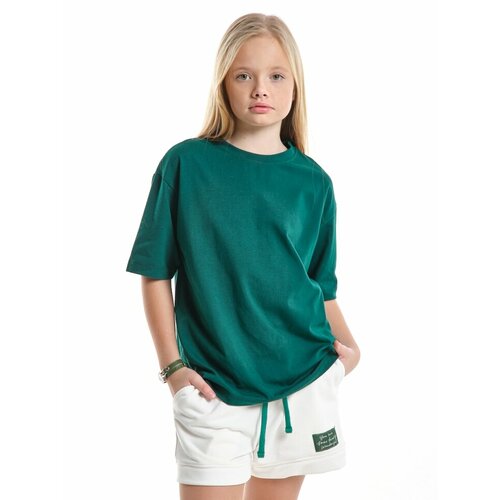 фото Футболка , размер 152, зеленый