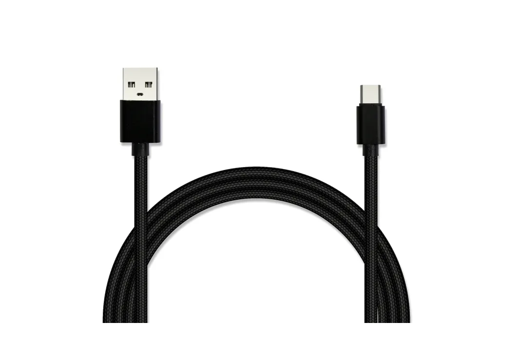 Кабель JETACCESS JA-DC31 USB/Type-C 2A, 1м, черный